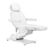 Fotel kosmetyczny do pedicure elektryczny Sillon Classic 4 silniki z kołyską biały